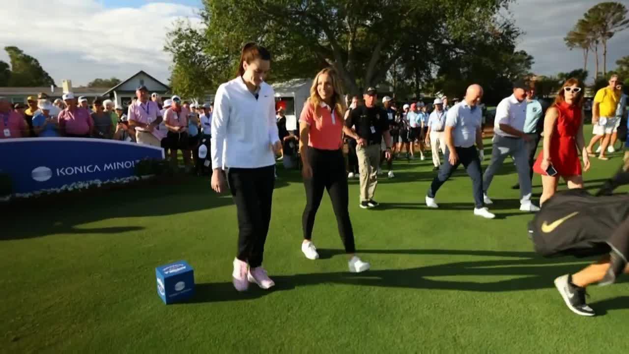 Walk and Talk with Caitlin Clark at The ANNIKA driven by Gainbridge at Pelican