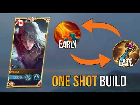 ARLOTT ONE SHOT BUILD! BROKEN DAMAGE IN EARLY AND LATE GAME