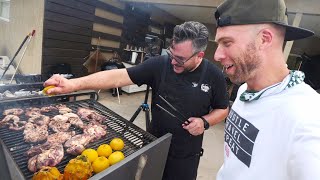 Exotic American BBQ!! Eating SUPER SALTY Organs in Pembroke Pines, Florida