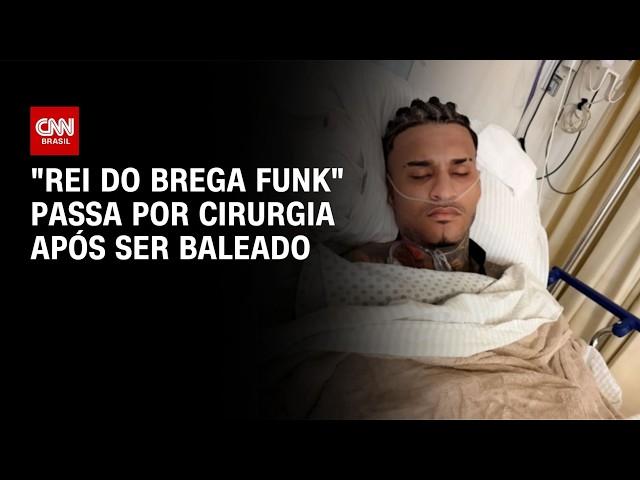 Anderson Neiff passa por cirurgia após ser baleado e publica foto do quarto | AGORA CNN