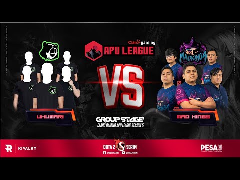 Ukumari vs Mad Kings - Claro Gaming Apu League Season 5 - Group Stage - Game Highlights - BO3