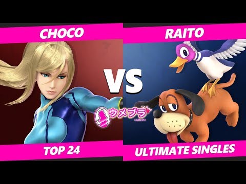Japan Smash Ultimate Tournament - Choco (ZSS) Vs. CND | Raito (DuckHunt) Umebura SP2 SSBU Top 24