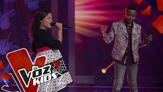 Carlos Mario y Anabelle cantan Piel Canela | Cepeda Sus Amigos | La Voz Kids Colombia 2019