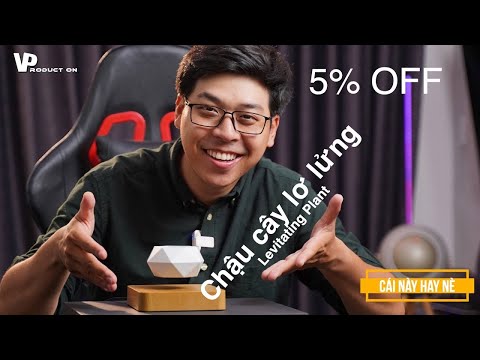 Chậu Cây Lơ Lửng Levitating Plant - Sáng tạo trong việc chăm sóc cây trong nhà