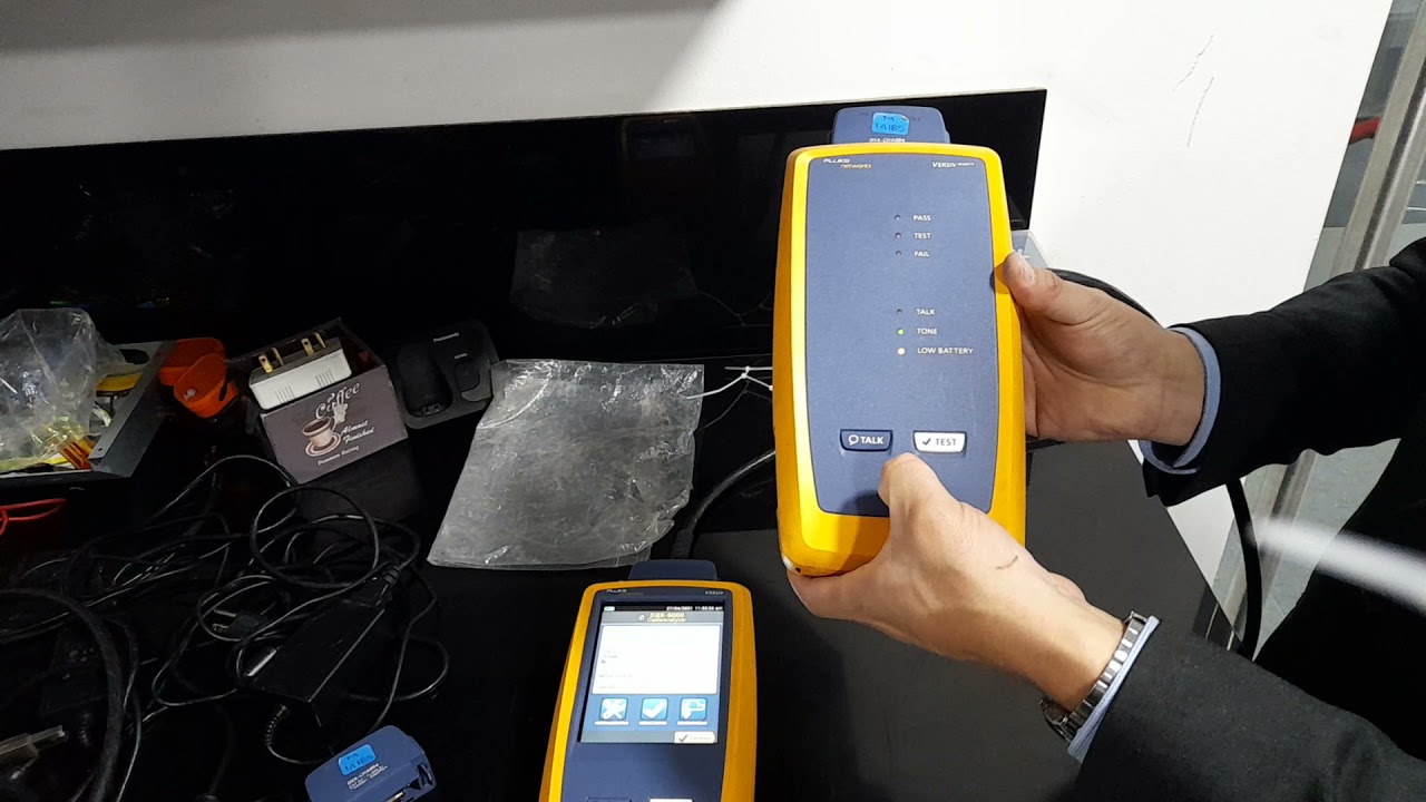 Operacion y Pruebas  Fluke  DSX 5000