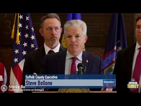 NY Suffolk County Executive Steve Bellone & Calls For Donations To Turkey