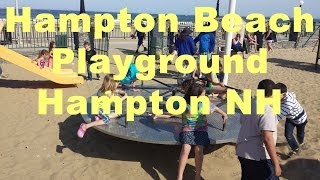 preview picture of video 'Hampton Beach Playground Ocean Boulevard, Hampton NH New Hampshire'
