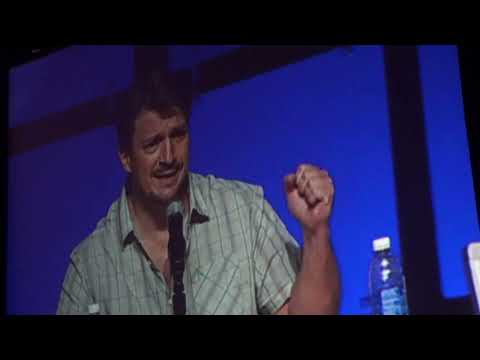 Nathan Fillion Celebrity Panel from Castle, Serenity, Firefly & Doctor Horrible's Sing-Along Blog