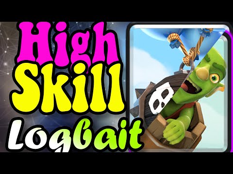 🏆 7700 Logbait High Skill 👈Best Logbait Deck in Clash Royale