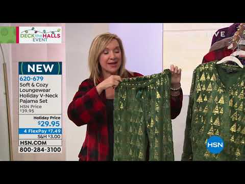 HSN | Deck the Halls featuring Soft & Cozy Gifts 11.01.2018 - 02 PM
