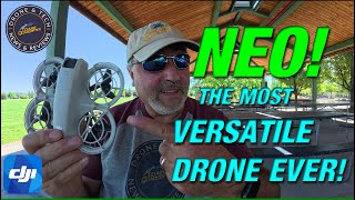 DJI Neo flying with the DJI RC 2, Speed Test, Range Test, Photos and QuickShots