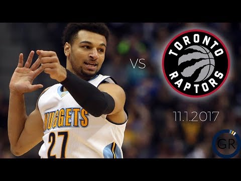Blue Arrow - Jamal Murray Torches the Raptors - Full Box Score Highlights - 11.1.2017