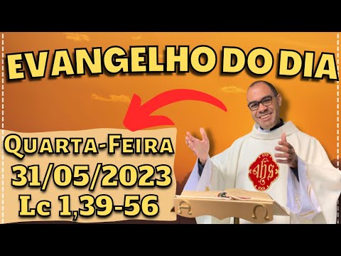 EVANGELHO DO DIA – 31/05/2023 - HOMILIA DIÁRIA – LITURGIA DE HOJE - EVANGELHO DE HOJE -PADRE GUSTAVO