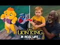 What If Lion King Was REAL AI Turns Characters Human Simba Mufasa Scar