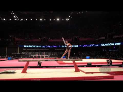 WEVERS Sanne (NED) - 2015 Artistic Worlds - Qualifications Balance Beam