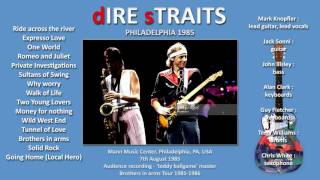 Two young lovers — Dire Straits 1985 Philadelphia LIVE [audio only]