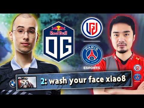YURAGI meet LGD's Coach in SEA pubs XIAO8 - "Wash Your Face" DOTA 2