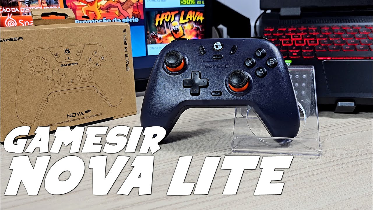 REVIEW: CONTROLE GAMESIR NOVA LITE - Como USAR no PC, ANDROID e IPHONE