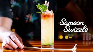 This is an EASY, BOLD, and BRIGHT version of the Queen’s Park Swizzle
