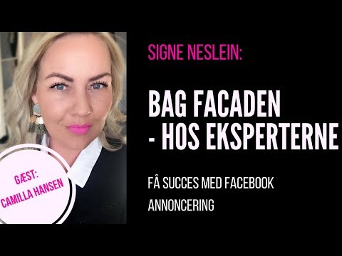 Bag facaden hos eksperterne   Få succes med Facebook annoncering