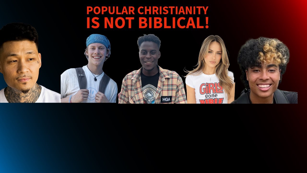POPULAR CHRISTIANITY ISN'T BIBLICAL!