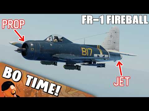 The Navy’s First Jet Fighter Came with a Emotional Support Propeller - FR-1 Fireball