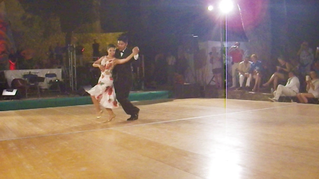 Florencia Labiano Hernan Rodriguez - Tango 2 - Bormes Les mimosas - France