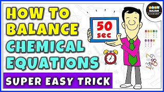 How To Balance Chemical Equations? Easy Trick