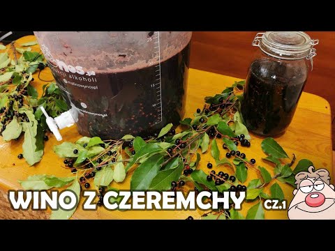 The recipe everyone's been waiting for! Bird Cherry Wine Part 1!