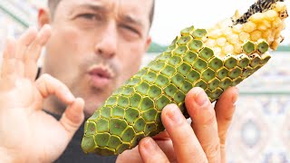 Eating The Tastiest Fruit In The World! - How to Eat Monstera Deliciosa Safely | Mexican Breadfruit