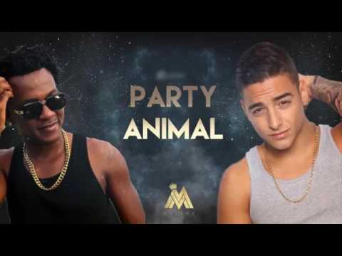 Maluma FT Charly Black  PARTY ANIMAL   (LETRA)