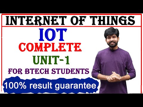 IoT complete unit 1 | internet of things | unit 1 | unit 1 internet of things  for btech students