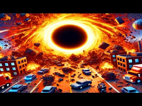 🕳️ BLACK HOLE VS CITY 💀 | Teardown