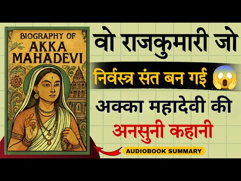 Akka Mahadevi Biography in Hindi | बालों से ढका शरीर! 🤫 | Audiobook school