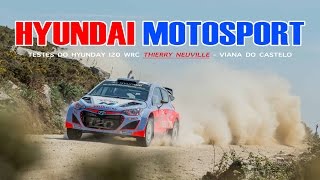 preview picture of video 'Testes Hyundai Motorsport Thierry Neuville | Viana do Castelo'
