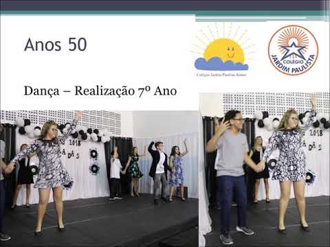 Sarau Literário 2018   7º Ano   Anos 50