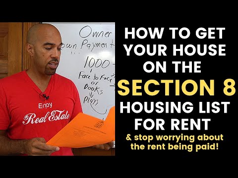 How to list your house for rent on SECTION 8 Housing-landlord
