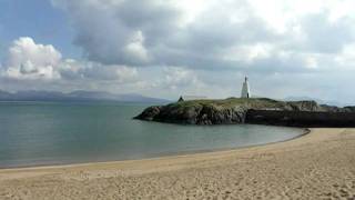 Beach on Ynys Llanddwyn Anglesey Mon Wales Cymru