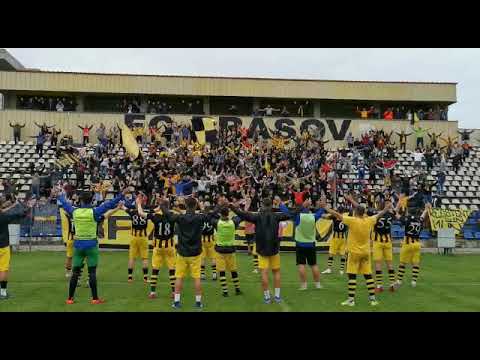 🟡⚫Galeria SR BRAȘOV după meciul de menținere în liga a 3 a cu Hermanstadt🟡⚫
