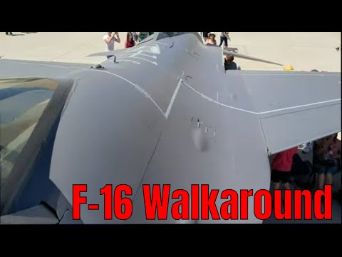 f-16 walkaround with new have glass paint