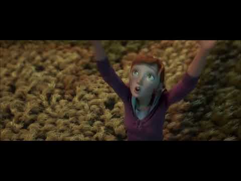Epic (2013) trailer shot of Leafmen aerial chase, matching the score’s fast woodwinds and brass swells