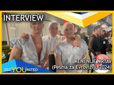 INTERVIEW with Keni Nije Mrtav (Pesma za Evroviziju 2024) Dijamanti - SERBIA EUROVISION 2024