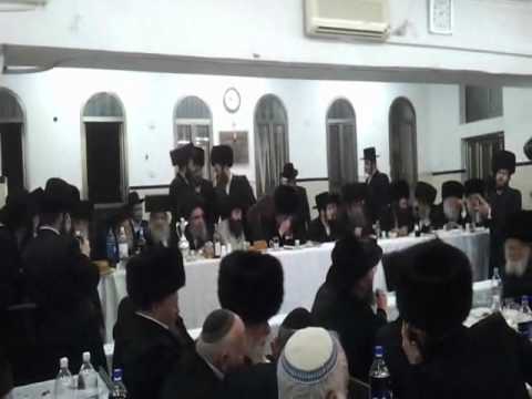 Modzitzer rebbe grandson's Bar Mitzvah בר מצווה לנכד האדמו"ר ממודז'יץ