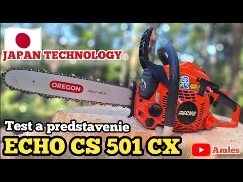 ECHO CS 501 SX, TEST UND PRÄSENTATION einer professionellen japanischen Säge, Amles, Testbericht,