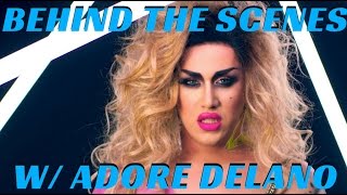 Adore Delano "Give Me Tonight" Music Video Behind the Scenes -mathias4makeup