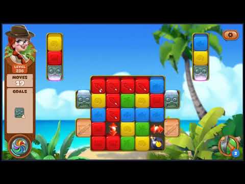 Lost Island Blast Adventure Level 236 - NO BOOSTERS 🏝️ | SKILLGAMING ✔️