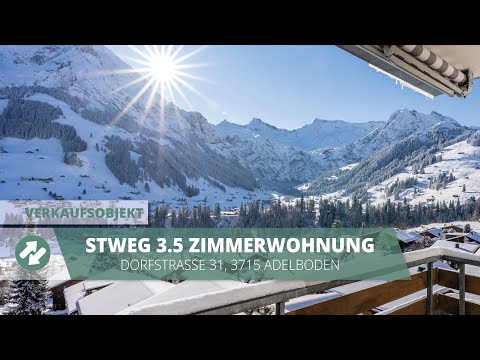 STWEG 3.5 Zimmerwohnung in Adelboden