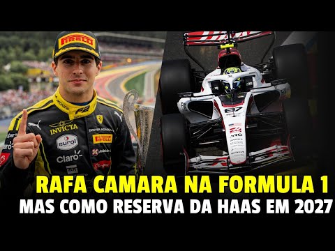 RAFA CAMARA NA FORMULA 1 EM 2027... COMO RESERVA DA HAAS ?!