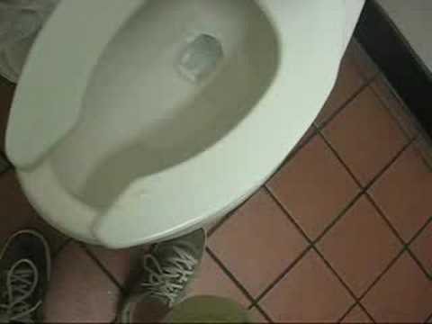 Denny's Men's Room Toilet