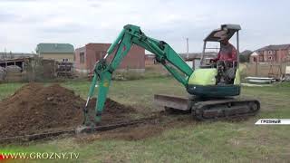 Для нуждающейся семьи Тацеговых из Грозного строится новый дом